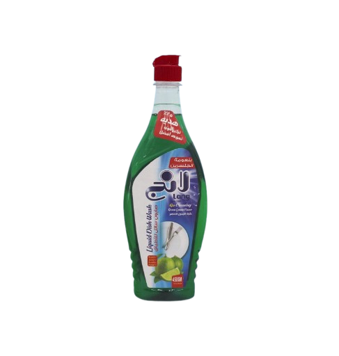 Lang Liquid Dish Wash 450gm Green Lemon