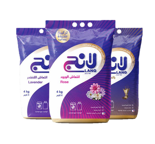 Lang Automatic Detergent Powder Lavender, 4kg